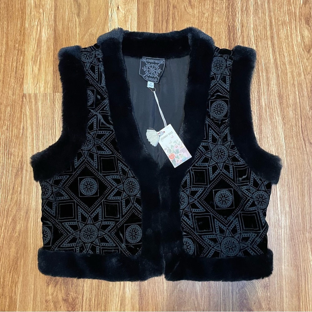 Johnny Was Morningside Silk Vest